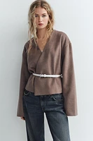 BELTED SOFT JACKET