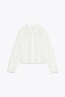 CHEMISE BRODERIES PERFORÉES