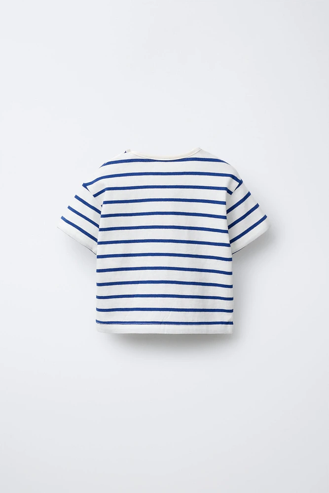 THREE-PACK OF STRIPED T-SHIRTS