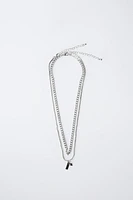 PACK OF TWO CHAIN NECKLACES