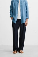 RELAXED FIT LYOCELL PANTS