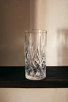 TALL TUMBLER WITH RAISED DESIGN