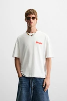 BLURRED PRINT T-SHIRT
