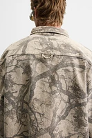 ABSTRACT PRINT OVERSHIRT