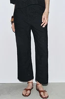 PANTALON BRODERIES AJOURÉES ZW COLLECTION