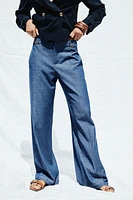 WIDE LEG PANTS WITH LOOPS