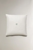 HOUSSE DE COUSSIN ÉTOILE DE MER