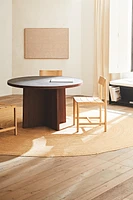ROUND JUTE AREA RUG