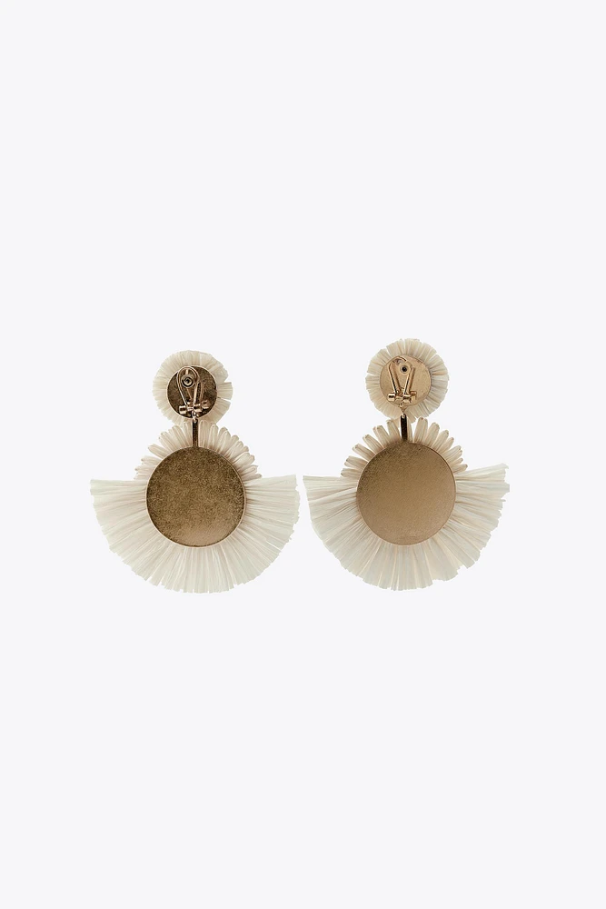 BOUCLES D'OREILLES BIMATIERE À TEXTURE