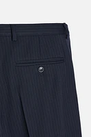 PINSTRIPE SUIT PANTS