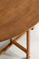 TABLE OVALE PLIABLE
