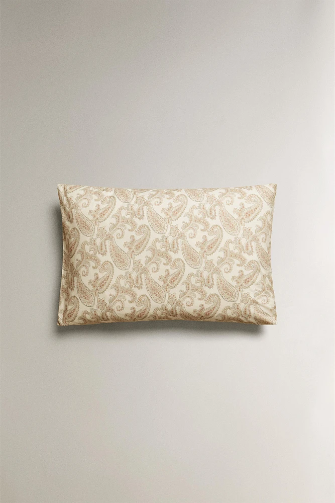 PAISLEY PRINT PILLOWCASE