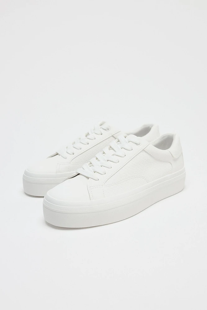 EMBOSSED SNEAKERS