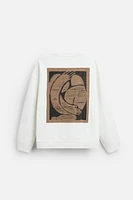 MIXED PATCH SWEATSHIRT