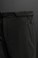 BELTED TECHNICAL PANTS