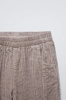 WIDE WALE CORDUROY JOGGING PANTS