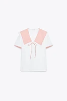 T-SHIRT BIMATIÈRE À CARREAUX VICHY