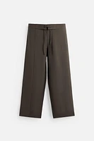 PANTALON FLUIDE À CORDON
