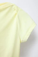 PLAIN ELASTIC CROPPED TOP