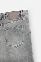 BAGGY FIT JEANS WITH SEAMS