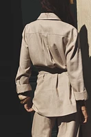 CHEMISE SAFARI EN LIN
