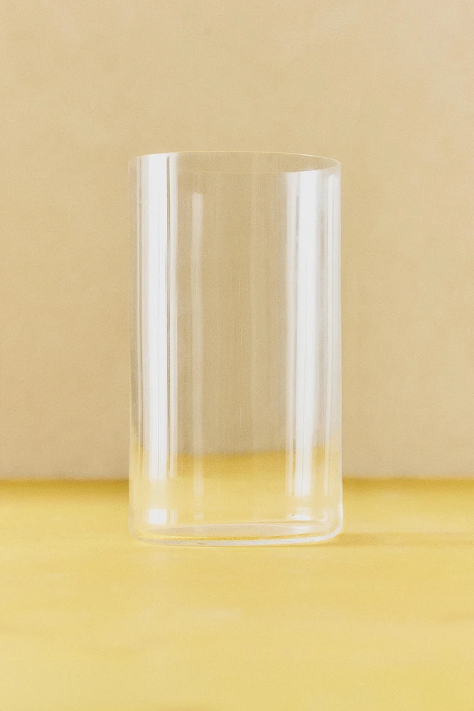 VERRE À SODA DROIT CRISTALLIN