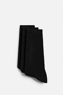 LIGHTWEIGHT SOCKS THREE-PACK