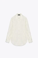 ZW COLLECTION STRIPED OVERSIZE SHIRT