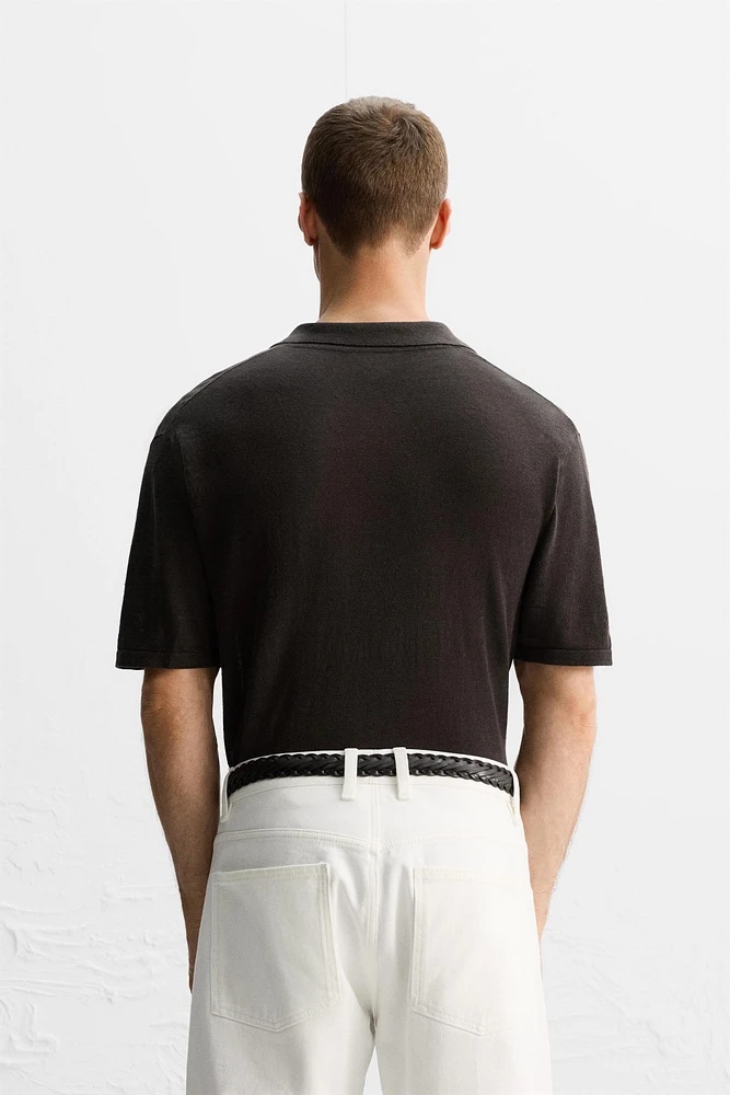 100% LINEN KNIT SHIRT LIMITED EDITION