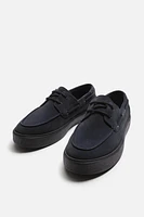 CASUAL LEATHER DECK SHOES