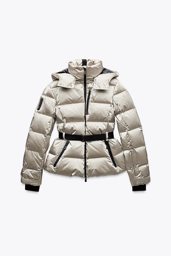 RECCO® TECHNOLOGY WATER RESISTANT AND WIND PROTECTION DOWN JACKET SKI COLLECTION