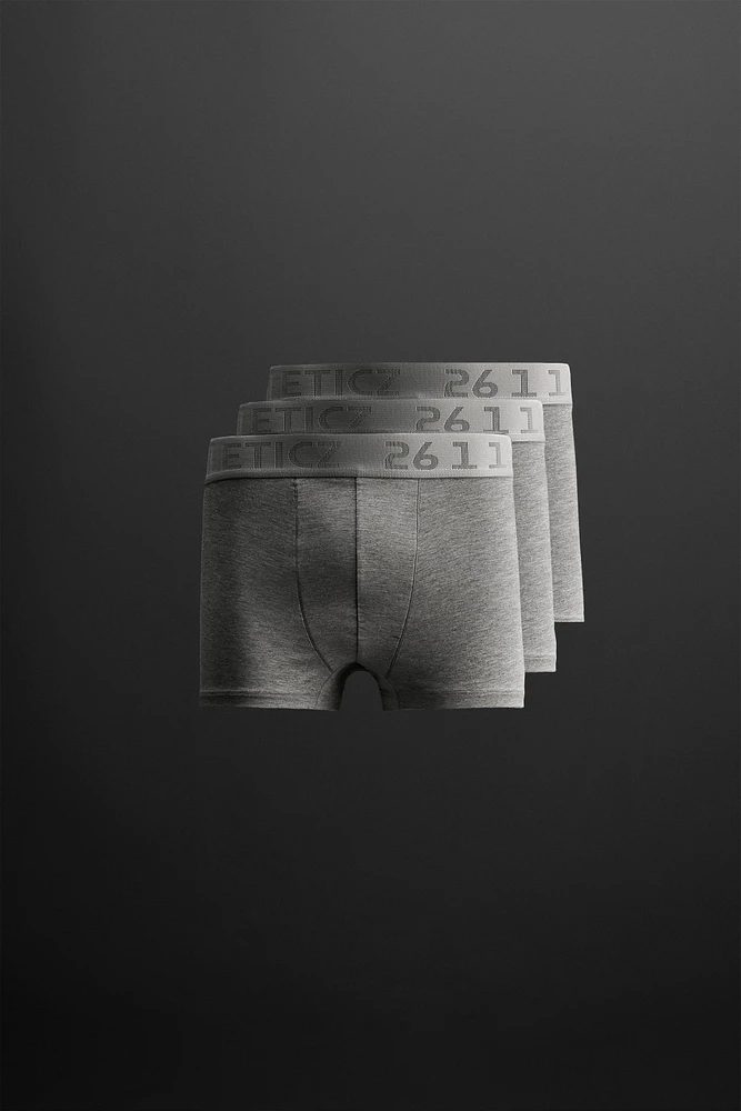 LOT DE 3 BOXERS