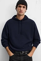 WOOL KNIT SWEATSHIRT