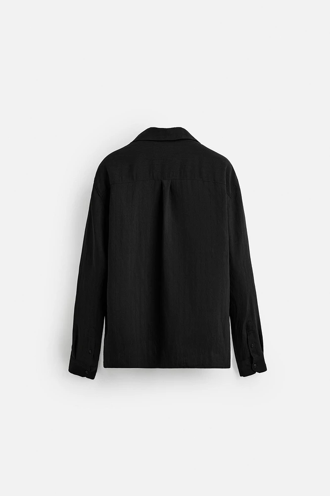 CHEMISE JACQUARD RAYURES