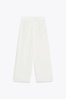 RUSTIC WIDE LEG RAMIE PANTS