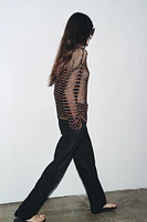 OPEN KNIT SWEATER