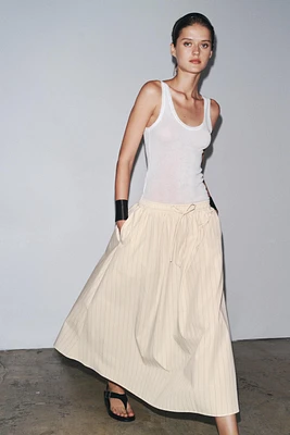 JUPE MIDI RAYURES ZW COLLECTION