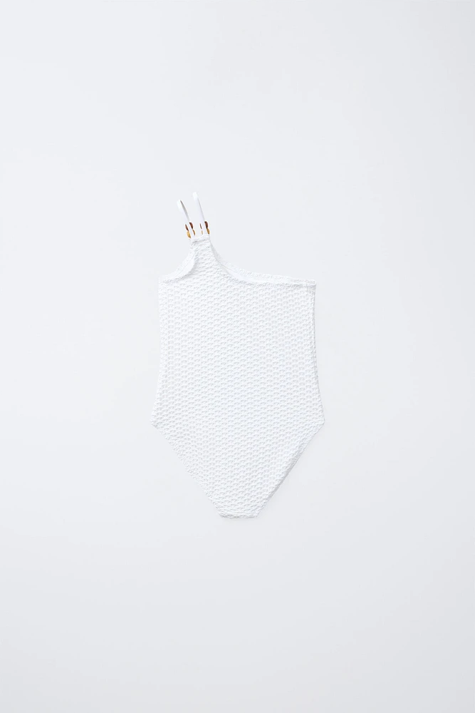 6-14 ANS/ MAILLOT DE BAIN EN MAILLE CROCHET