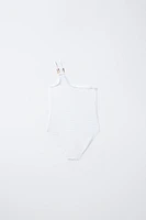 6-14 ANS/ MAILLOT DE BAIN EN MAILLE CROCHET