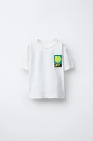 T-SHIRT À IMPRIMÉ TENNIS