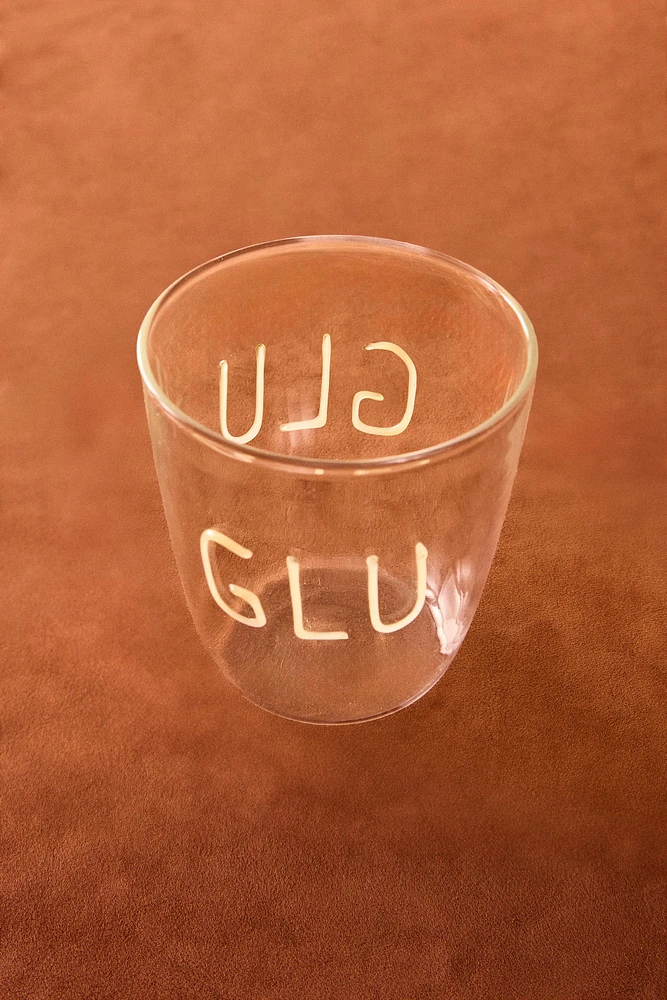 VERRE BOROSILICATE INSCRIPTION