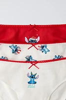 6-14 YEARS/ THREE-PACK OF LILO & STITCH © DISNEY UNDERWEAR