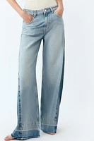 JEAN Z1975 WIDE LEG TAILLE NORMALE CONTRASTE