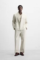 RELAXED FIT SUIT PANTS