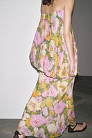 FLORAL PRINT DRESS - ZW COLLECTION LIMITED EDITION