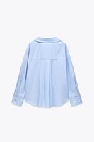 BASIC POPLIN SHIRT