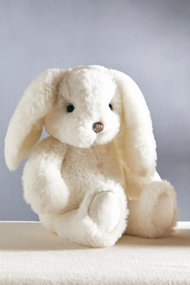 CHILDREN’S WHITE BUNNY PLUSH TOY