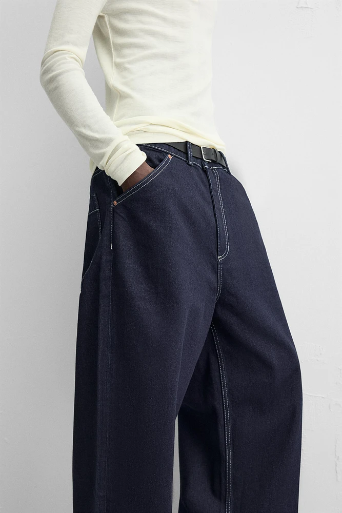 JEAN WIDE LEG BAGGY