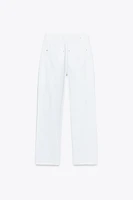 JEAN Z1975 DROIT TAILLE HAUTE CROISÉE