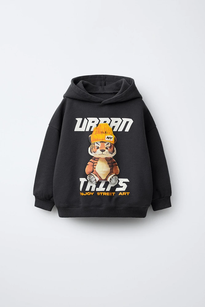 TIGER HOODIE SWEATSHIRT